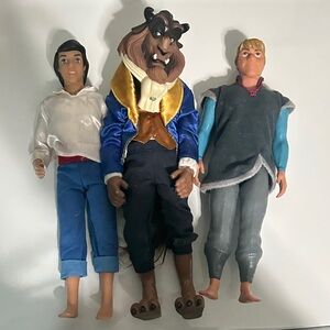 Set of Three Disney Character Dolls